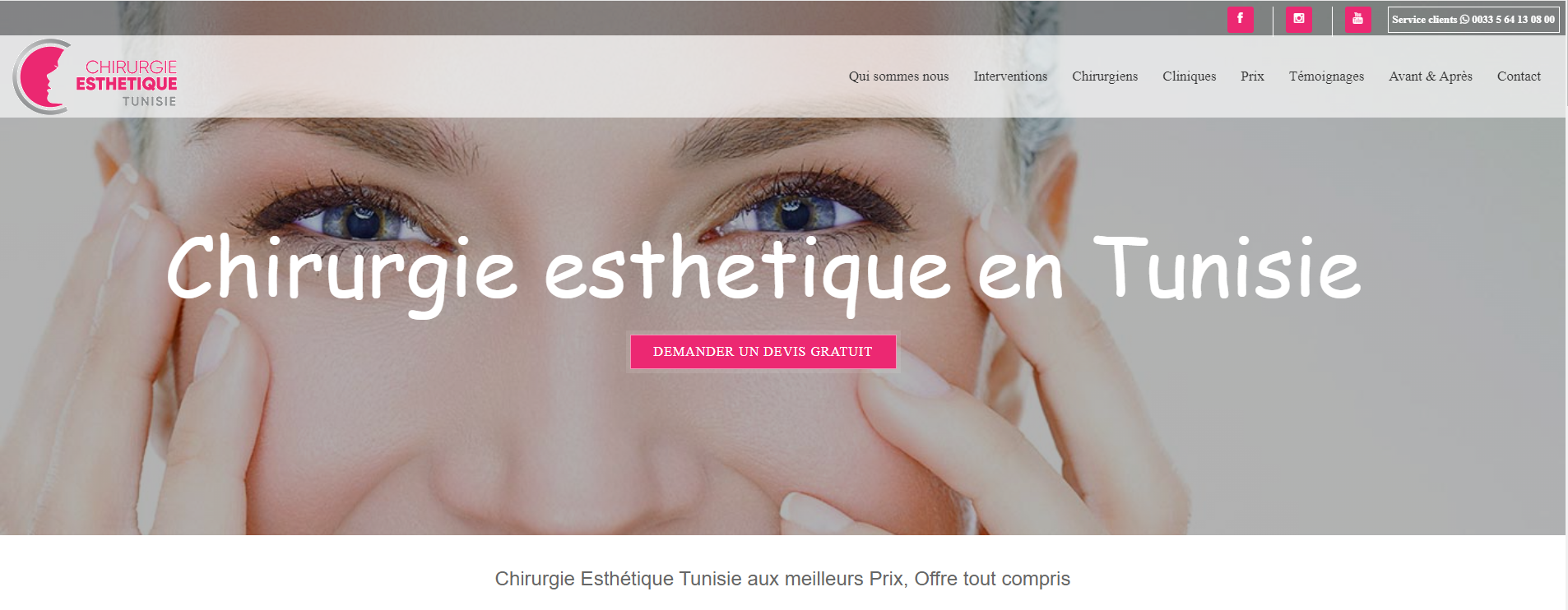 chirurgie esthétique Tunisie