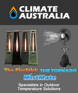 Climate Australia Specialist in Outdoor Coolers and Heaters for Outdoor Function